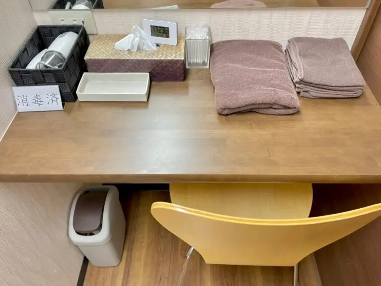 24/7Workout宇都宮店のパウダールーム