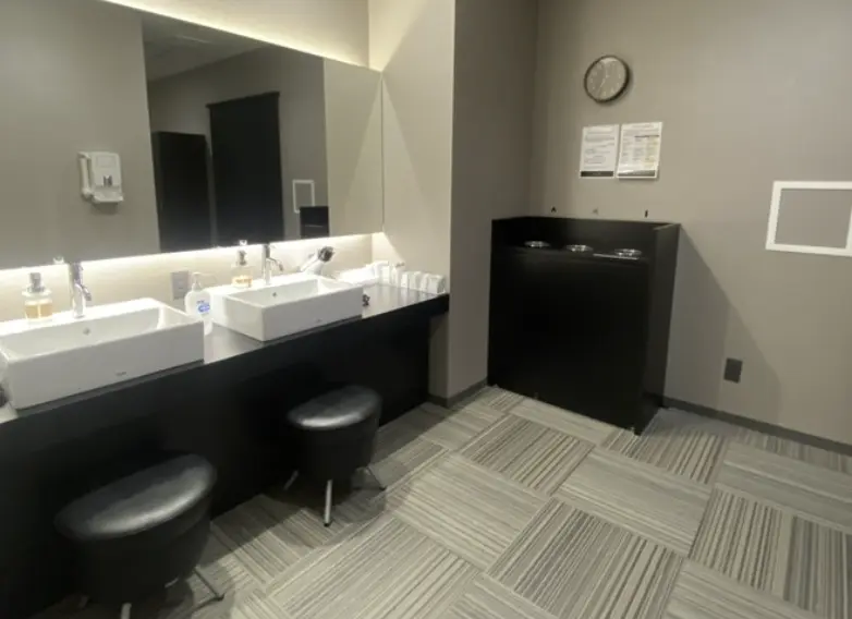 ライザップ浦和店のシャワールーム