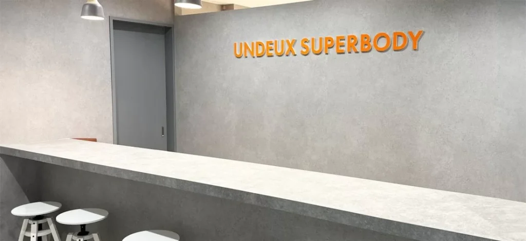 UNDEUX SUPERBODY LIFE大宮スタジオのカウンセリングスペース