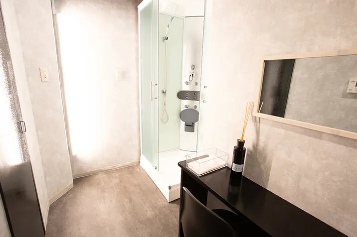 パーソナルジムBASIS秋葉原店のシャワールーム