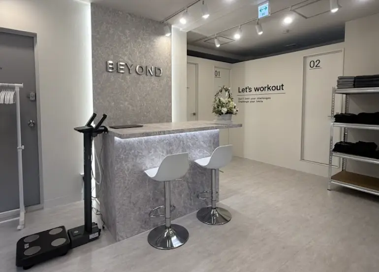 BEYOND板橋店のジム内スペース