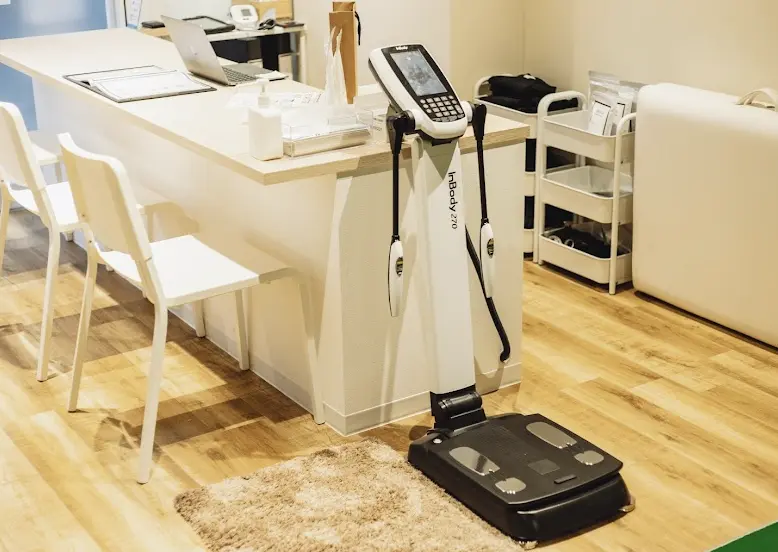 Drplusfit 蒲生店のインボディ&カウンセリングスペース