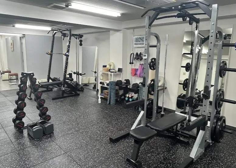 ASPI自由が丘店のジム内画像