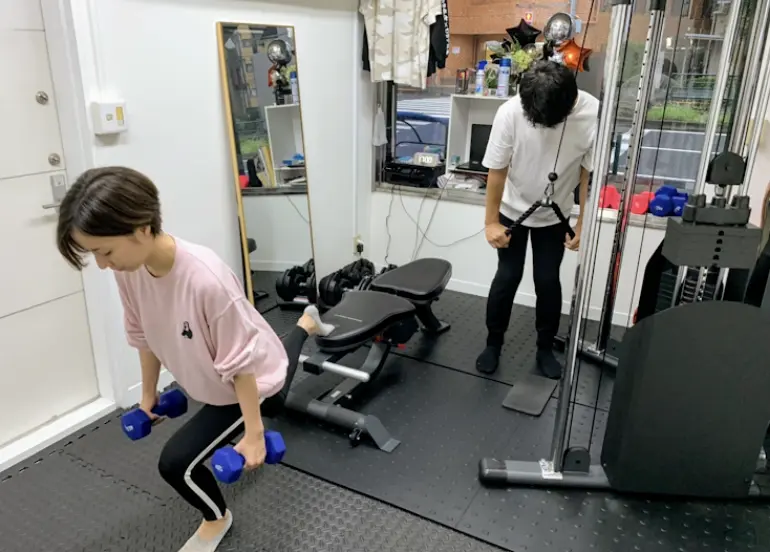 TERUSKAN GYM 小岩店のジム内