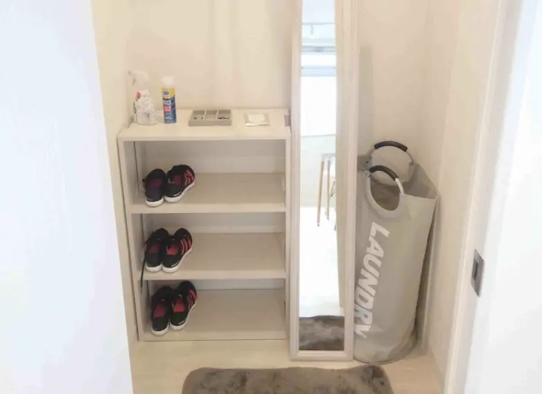 かたぎり塾小岩店の個室更衣室