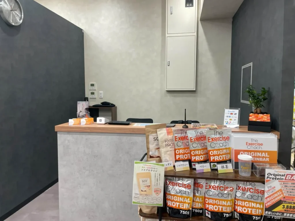 エクササイズコーチ博多マルイ店のエントランス