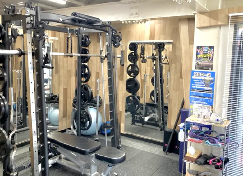 24/7Workout鹿児島店のジム内スペース