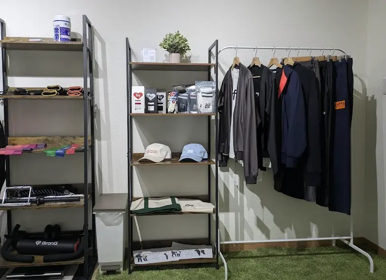NEXUSパーソナルジム上野店のジム内・無料レンタルウェア