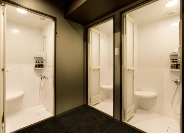 ライザップ小倉店のシャワールーム