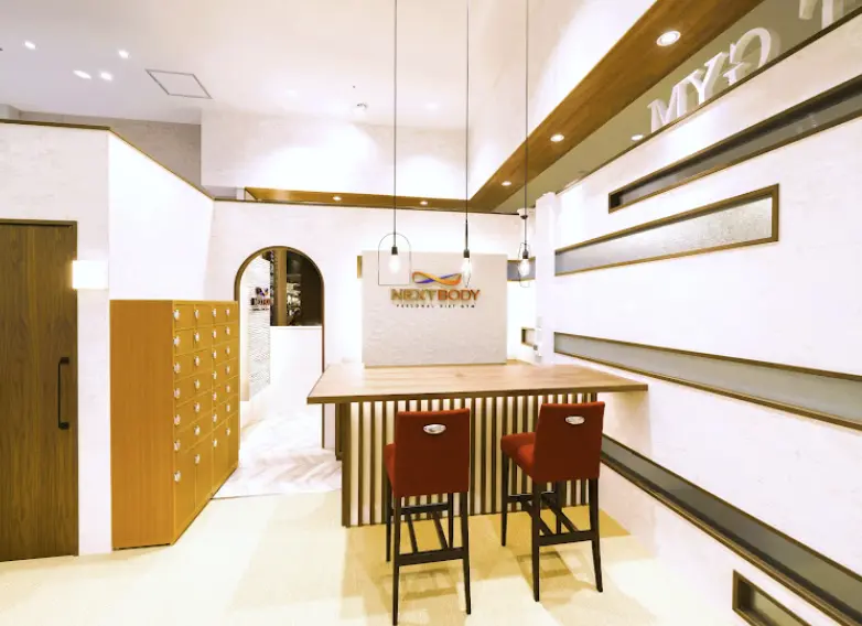 SWITCH BODY 岡山駅前店のカウンセリングスペース