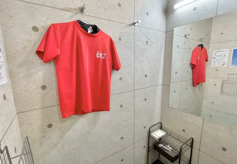 24/7Workout 渋谷・南青山店のジム内画像(更衣室)