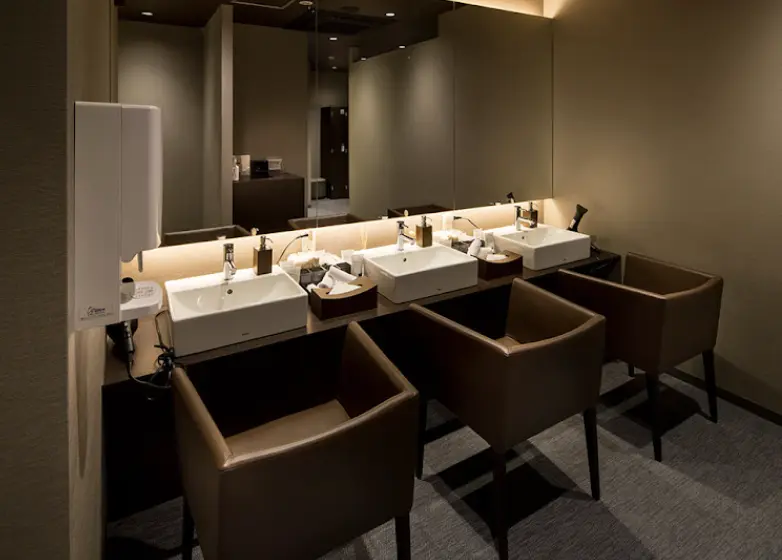 ライザップ千葉店のパウダールーム