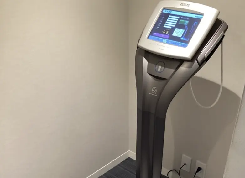 ライザップつくば店の体組成計