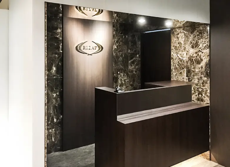 ライザップ松戸店のエントランス