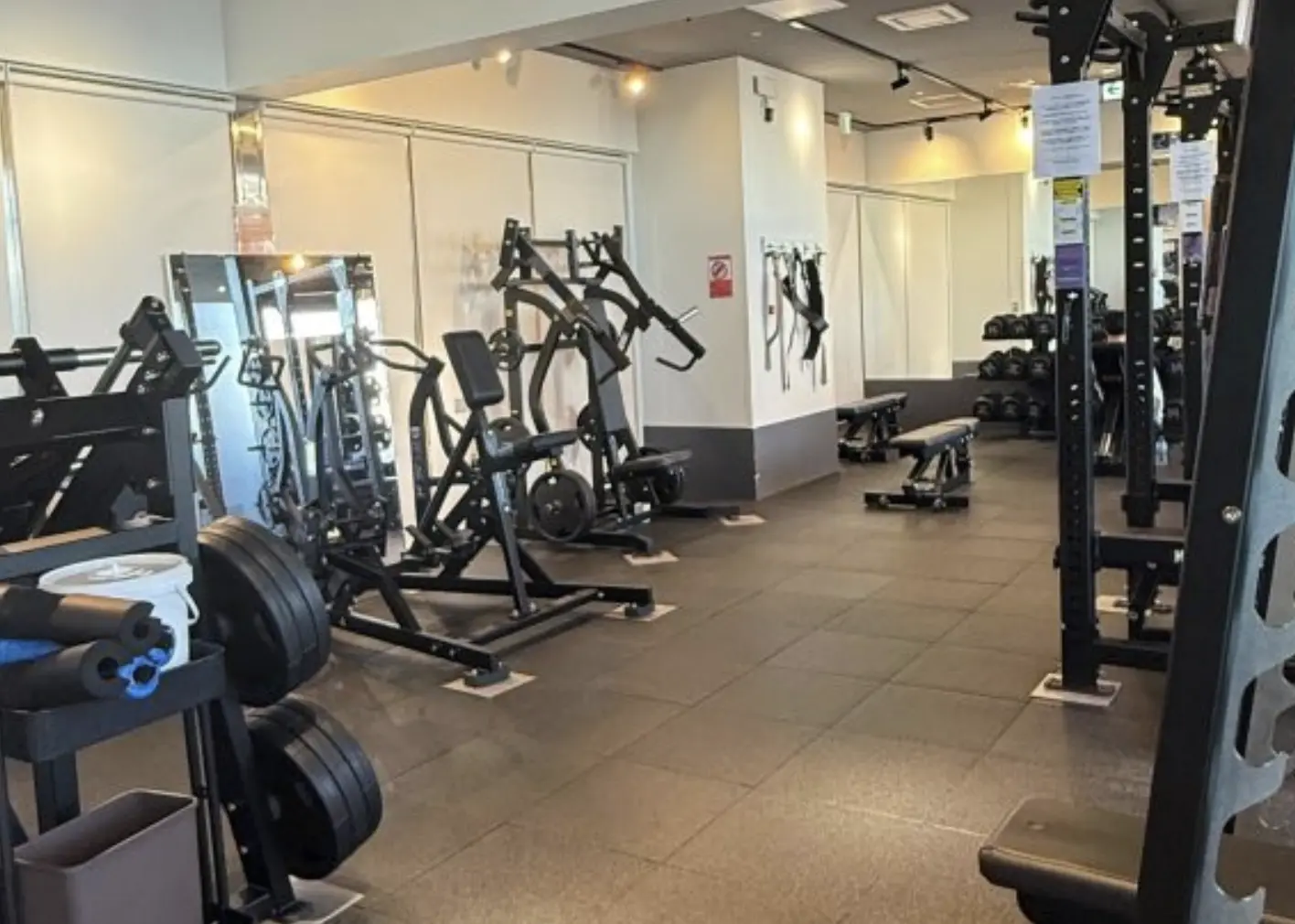 エニタイムフィットネス十条駅前店のマシン設備