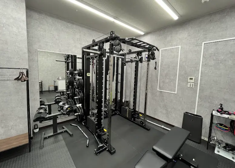 ARISANFIT東高円寺店のジム内パワーラック