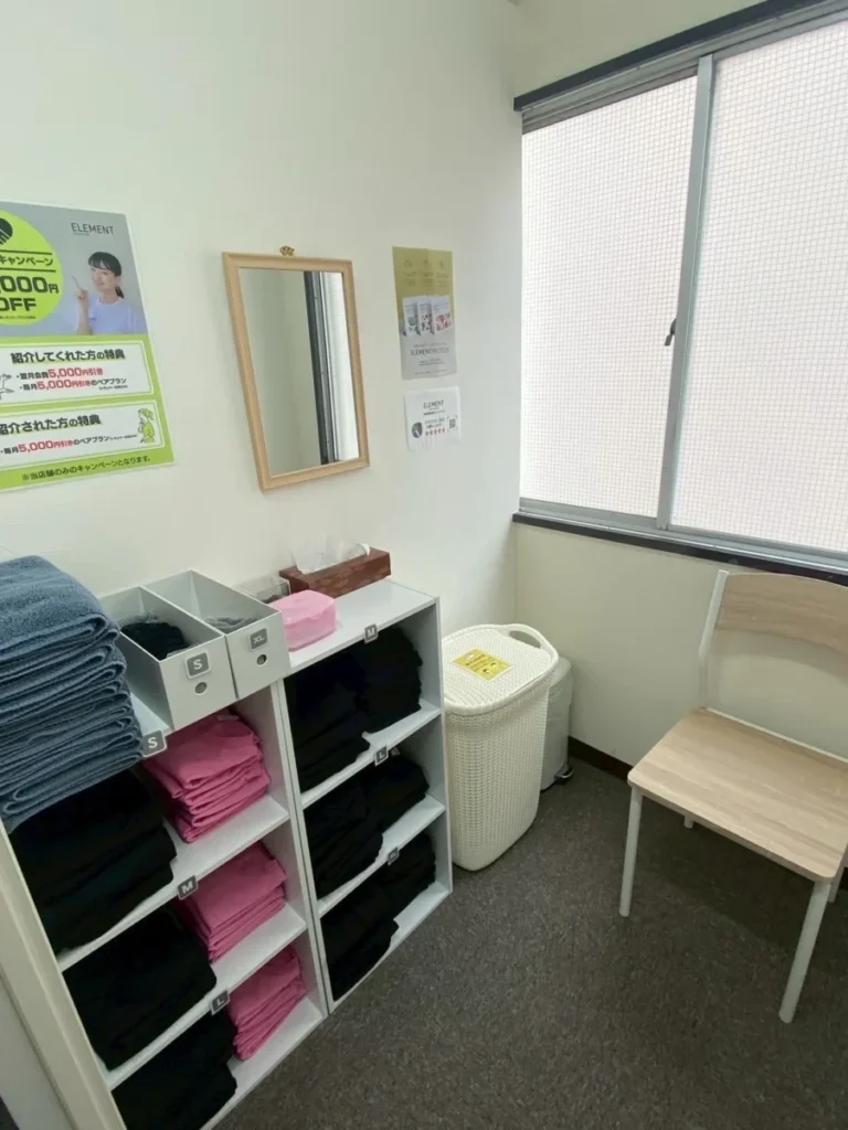ELEMENT 神楽坂・飯田橋店のジム内