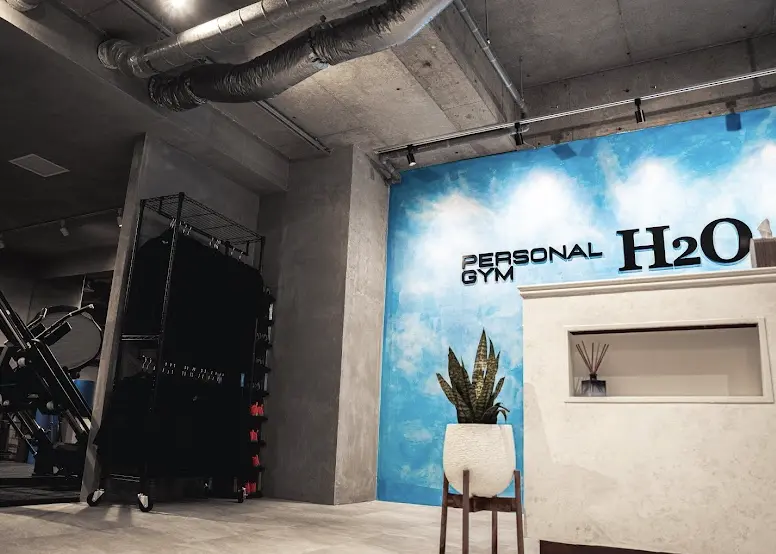 パーソナルジムH2O菊川店のジム内の様子