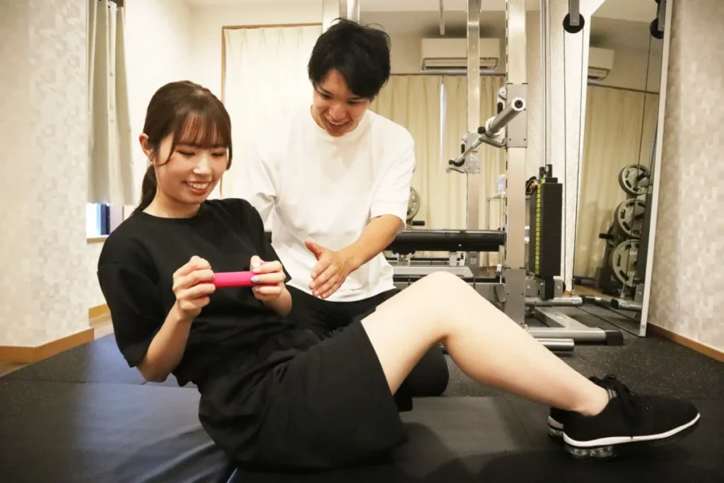 KaidFit武蔵境店のレッスン風景