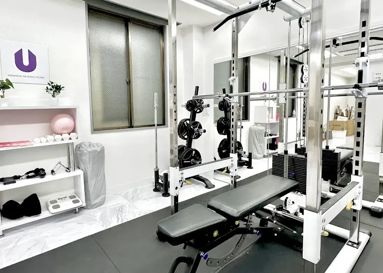 パーソナルトレーニングスタジオU 三鷹店のパワーラック