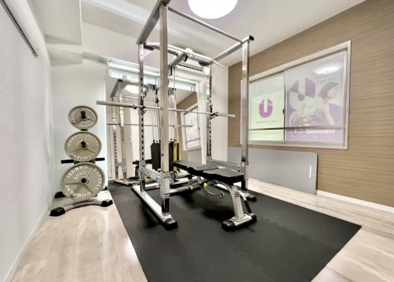 PERSONAL TRAINING STUDIO U 溝の口・高津女性専用店のジム内