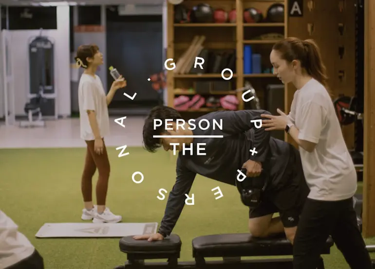 THE PERSON 鶴見店のジム内