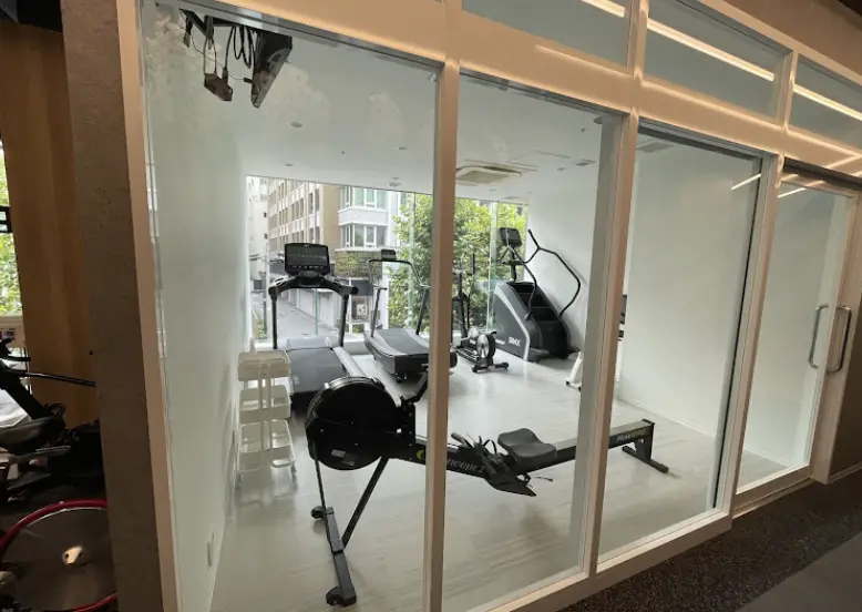 NEXPORT横浜中華街のジム内