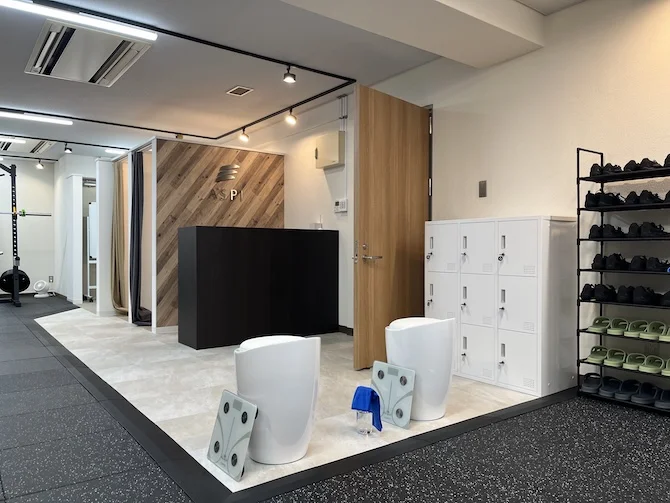 ASPI新潟本町店のジム内の様子