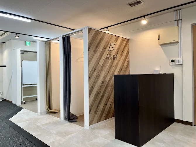 ASPI新潟本町店のジム内の様子