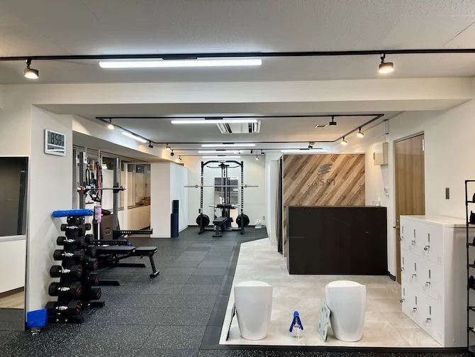 ASPI新潟本町店のジム内の様子