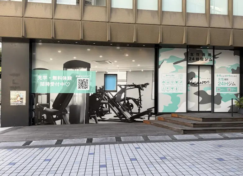 アマゾネス枚方市駅前店の外観・入口