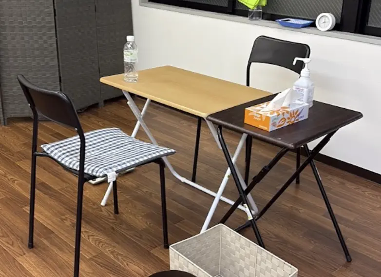 HPER枚方店のカウンセリングデスク