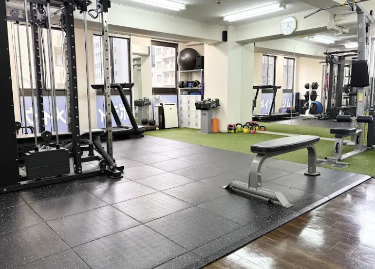 Conditioning gym TIESのジム内