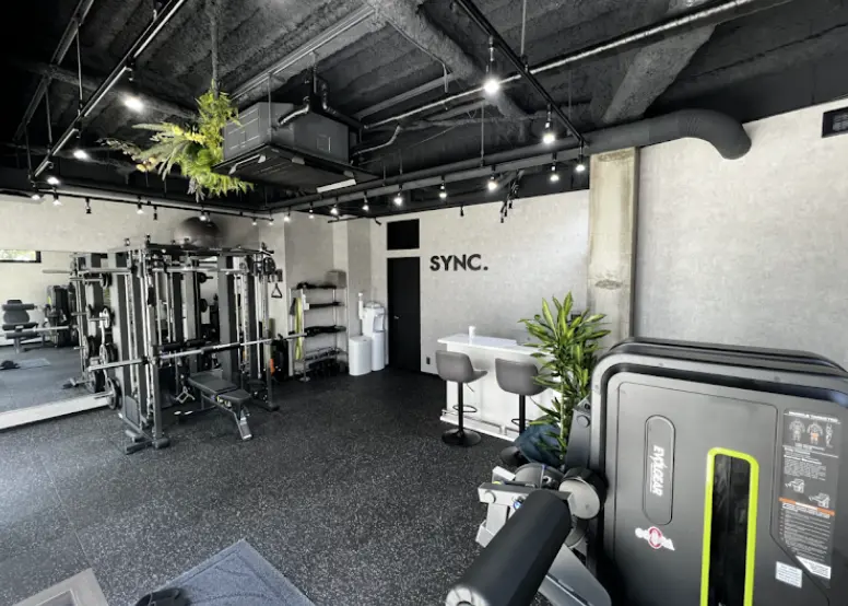 SYNC.GYM大倉山店のジム内画像