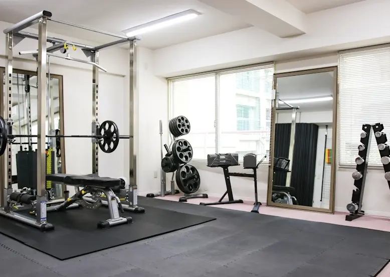 MIYAZAKIGYM 勝どき店のジムスペース
