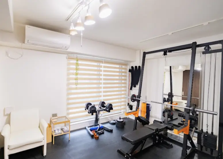 パーソナルジムここかる(本厚木)のジム内の設備