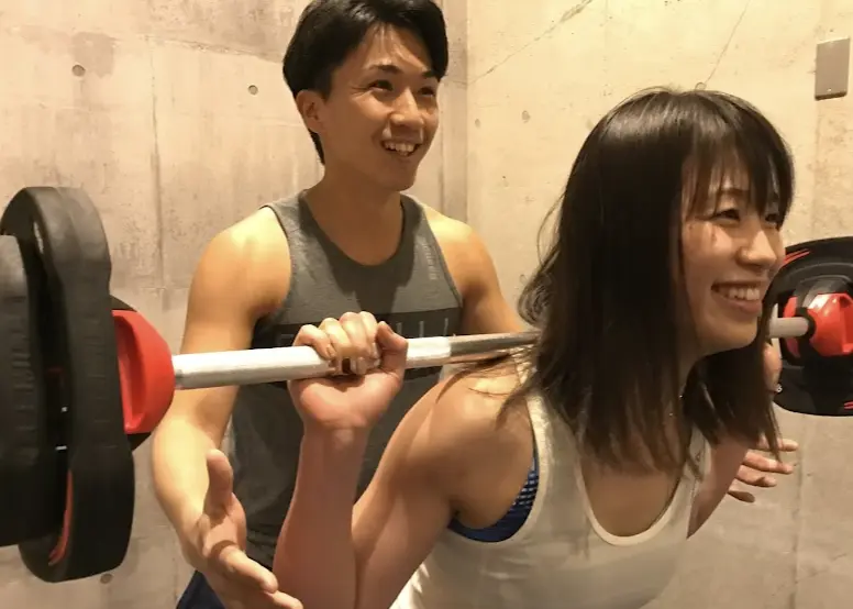 valorパーソナルジムのレッスン風景