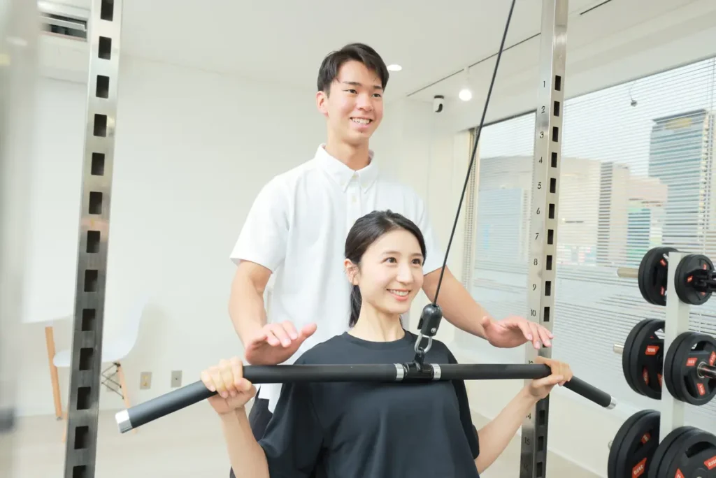 かたぎり塾多摩センター店のパーソナルの様子