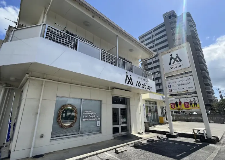 パーソナルジムMotion 名護店のジム内