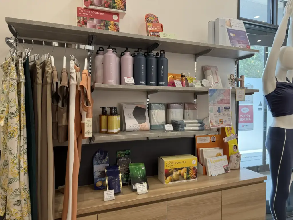 ホットヨガスタジオLAVAシティタワー武蔵小杉店の販促品