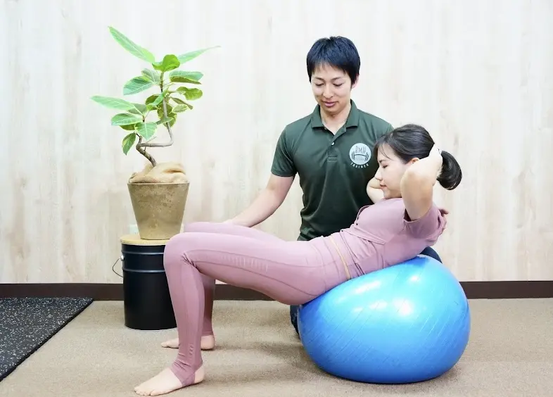 BMHパーソナルジムのレッスン風景