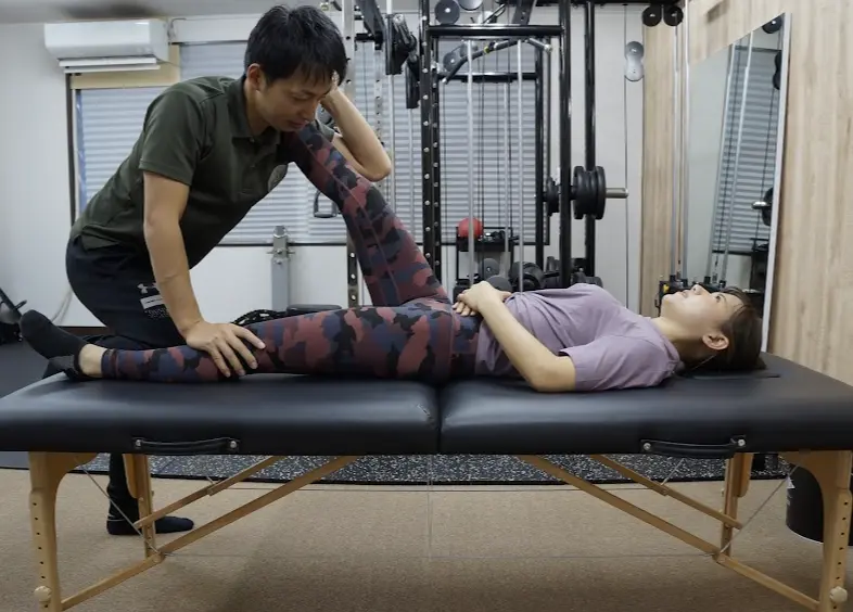 BMHパーソナルジムのレッスン風景