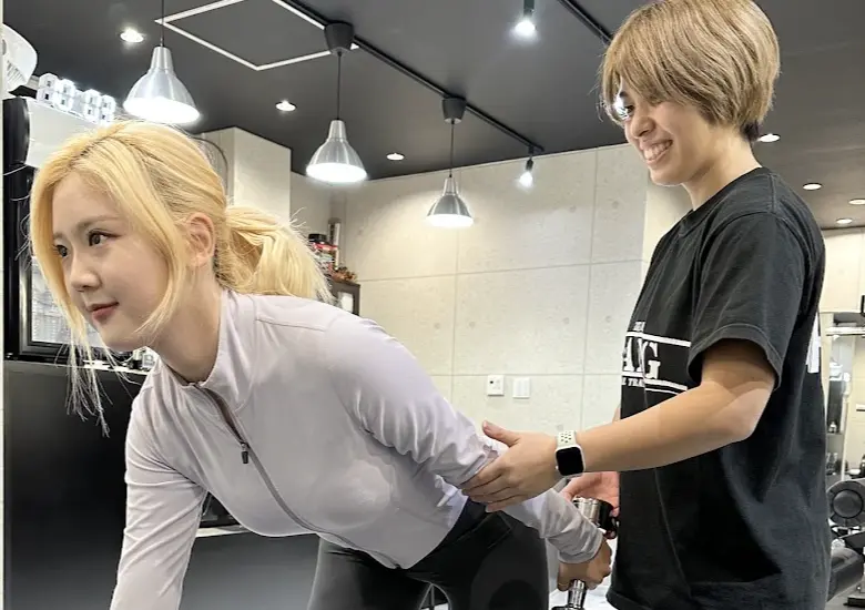 FANGパーソナルジム 西台店のパーソナルトレーニングの様子