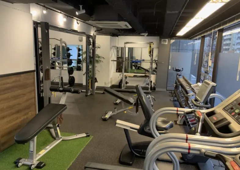 IN THE GYM 浜松町のジム内画像