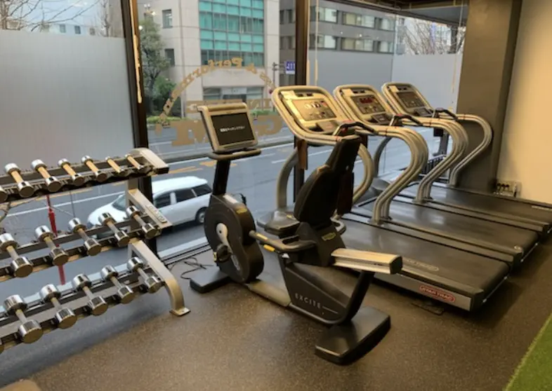 IN THE GYM 浜松町のジム内画像