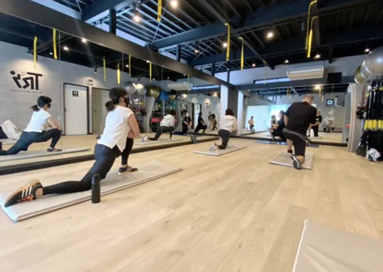 TRIセミパーソナルジムのセミパーソナルの様子