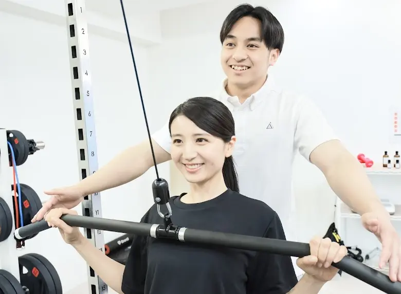 かたぎり塾 喜多見店のパーソナルトレーニングの様子