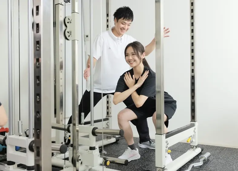 かたぎり塾 星ヶ丘店のパーソナルトレーニングの様子