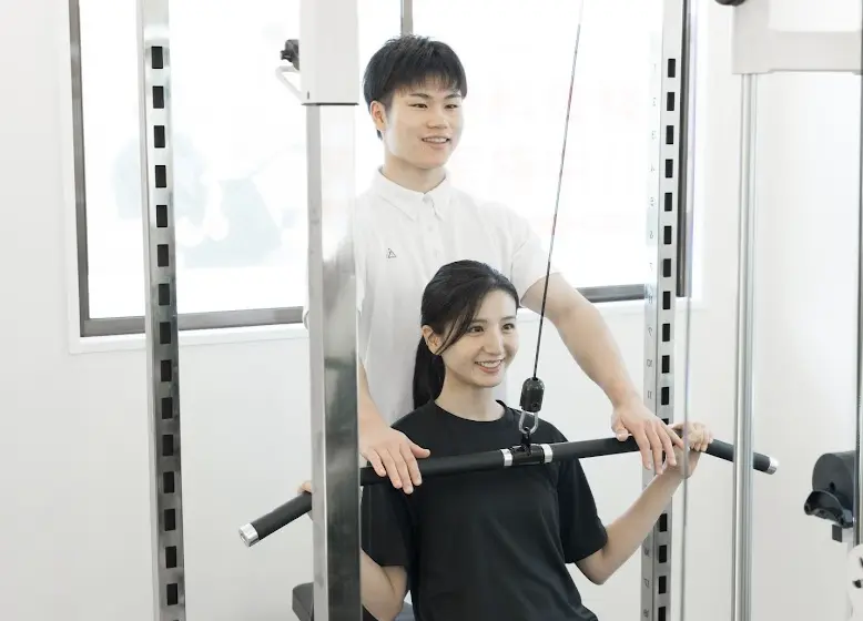 かたぎり塾武蔵中原店のパーソナルトレーニングの様子