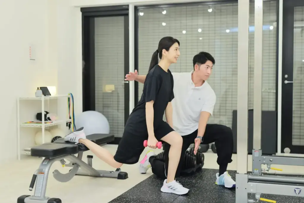 かたぎり塾 洗足店のパーソナルトレーニングの様子